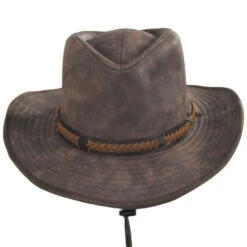 Buster Vegan Leather Outback Hat