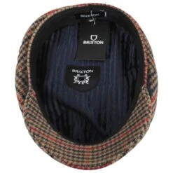 Houndstooth Plaid Fiddler's Cap -Fashion Hat Discount Store 456366