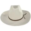 Sedona Reserve Wool Felt Cowboy Hat - Off White -Fashion Hat Discount Store 457187