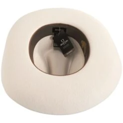 Sedona Reserve Wool Felt Cowboy Hat - Off White -Fashion Hat Discount Store 457193