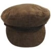 Ashland Corduroy Fiddler's Cap - Desert -Fashion Hat Discount Store 457388