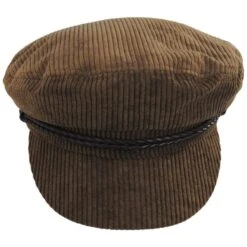 Ashland Corduroy Fiddler's Cap - Desert