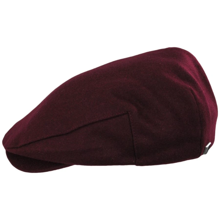 Hooligan Solid Wool Blend Ivy Cap - Wine 4 Hooligan Solid Wool Blend Ivy Cap - Wine - Image 2