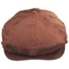 Brood Cotton Wide Wale Corduroy Newsboy Cap - Caramel -Fashion Hat Discount Store 458112