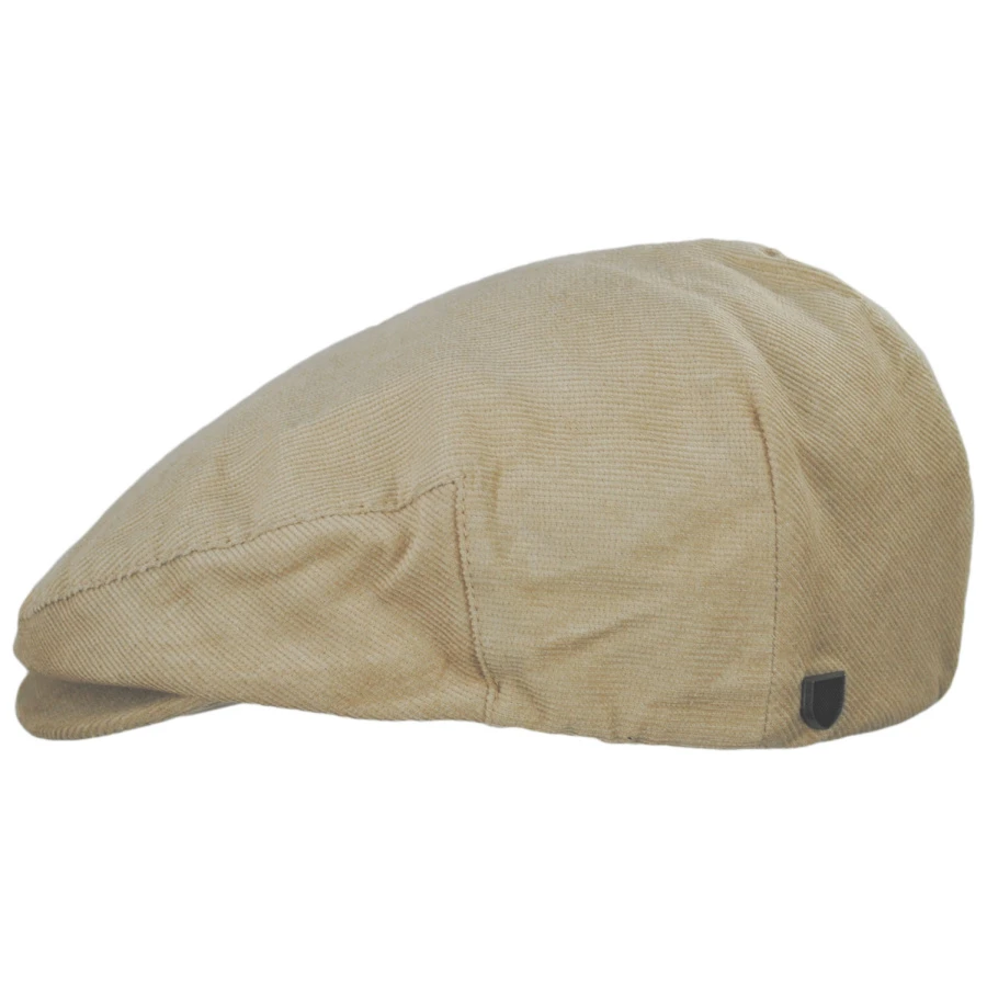Hooligan Cotton Pinwale Corduroy Ivy Cap - Sand 4 Hooligan Cotton Pinwale Corduroy Ivy Cap - Sand - Image 2