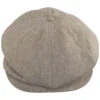 Brood Tweed Newsboy Cap - Tan -Fashion Hat Discount Store 458277