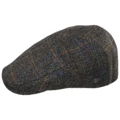 Bailey Lou Herringbone Plaid Wool Ivy Cap -Fashion Hat Discount Store 458367