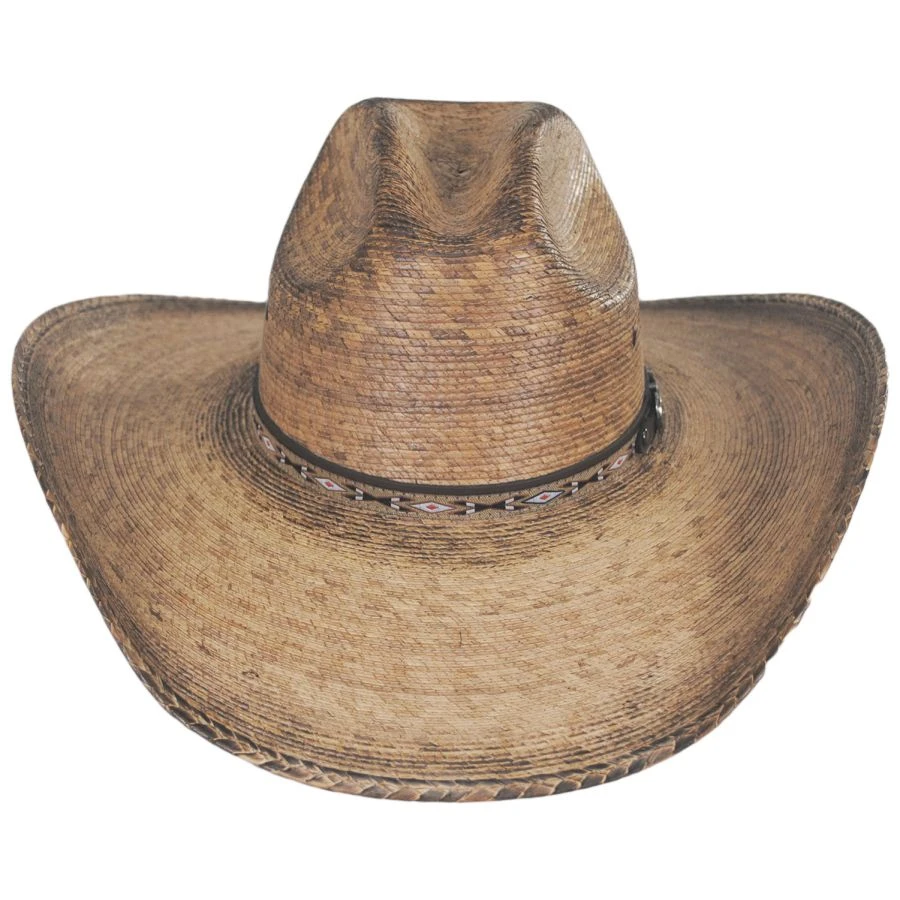 Bent Rail Trail Palm Straw Gus Western Hat 3 Bent Rail Trail Palm Straw Gus Western Hat