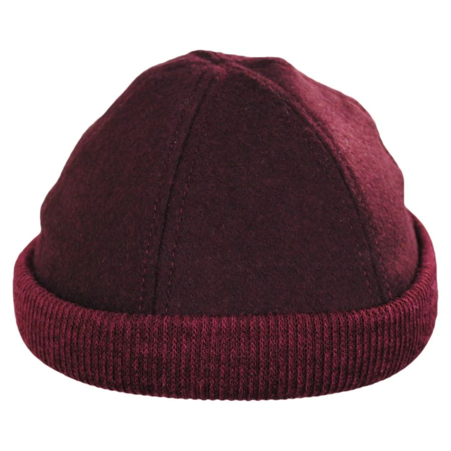 Skully Melton Wool Blend Skull Cap 3 Skully Melton Wool Blend Skull Cap