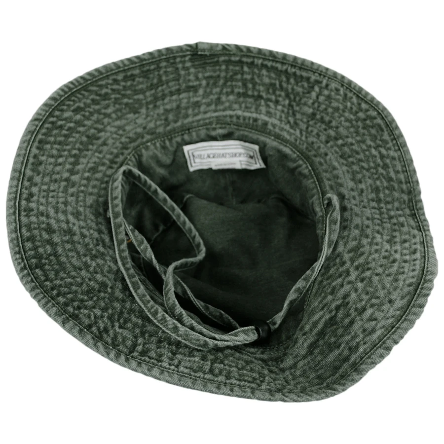 VHS Cotton Booney Hat - Olive 5 VHS Cotton Booney Hat - Olive - Image 3