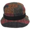 Stetson Kent Wool Blend Patchwork Bucket Hat