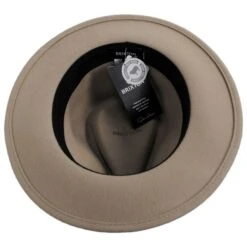 Messer Packable Wool Felt Fedora Hat - Sand -Fashion Hat Discount Store 461186