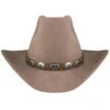 Heritage Collection 1980s Urban Wool Felt Western Hat -Fashion Hat Discount Store 461675