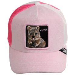 Goorin Bros Smile More Quokka Mesh Trucker Snapback Baseball Cap