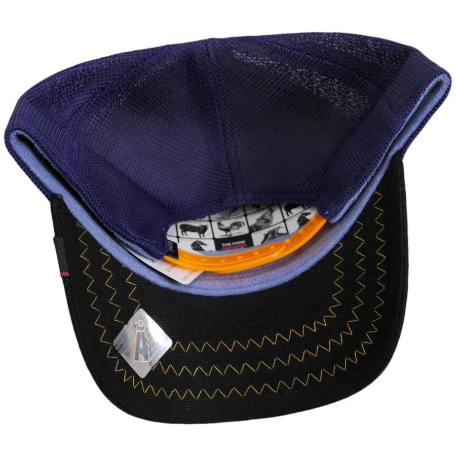 Goorin Bros Toxic Rattlesnake Mesh Trucker Snapback Baseball Cap 5 Goorin Bros Toxic Rattlesnake Mesh Trucker Snapback Baseball Cap - Image 3