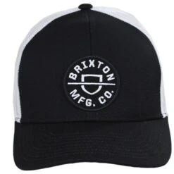 Crest X Bureo MP Trucker Snapback Baseball Cap - Black
