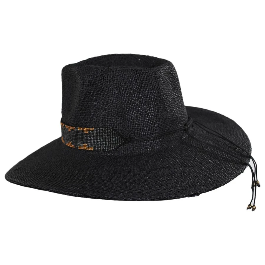 Twilight Toyo Straw Fedora Hat 4 Twilight Toyo Straw Fedora Hat - Image 2