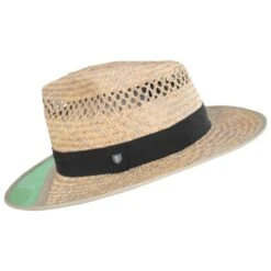 Hunter Malan Straw Fedora Hat -Fashion Hat Discount Store 463550