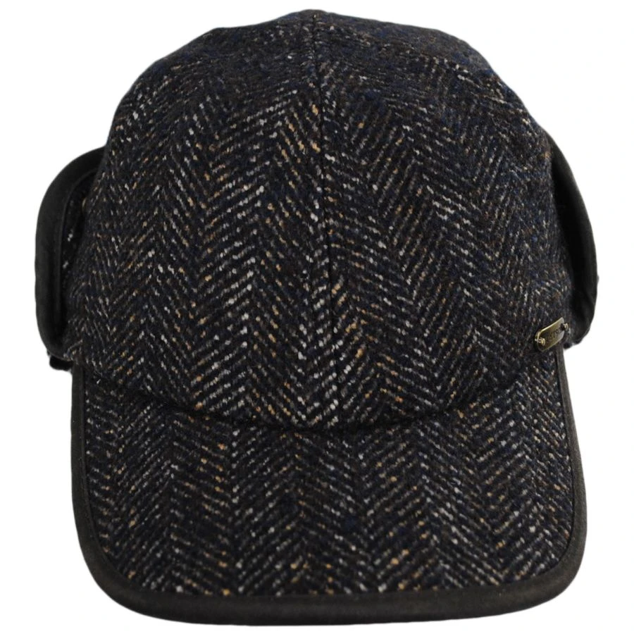 Stetson Bodie Wool Blend Earflap Baseball Cap 3 Stetson Bodie Wool Blend Earflap Baseball Cap