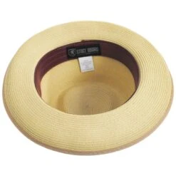 Pacetti Polybraid Toyo Straw Fedora Hat -Fashion Hat Discount Store 465327