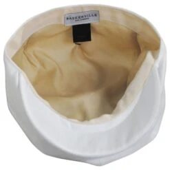 Glasbury Cotton Herringbone Newsboy Cap - Ivory -Fashion Hat Discount Store 465471