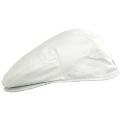 Llanddew Cotton Herringbone Ivy Cap - Ivory -Fashion Hat Discount Store 465648