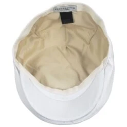 Llanddew Cotton Herringbone Ivy Cap - Ivory -Fashion Hat Discount Store 465651