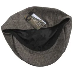 Cardiff Cotton Herringbone Newsboy Cap -Fashion Hat Discount Store 465786
