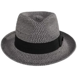 Scala Marton Toyo Straw Fedora Hat