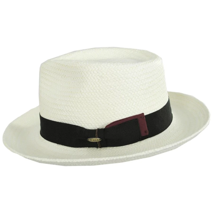Scala Botanic Toyo Straw Fedora Hat 4 Scala Botanic Toyo Straw Fedora Hat - Image 2