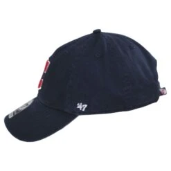 '47 BRAND Cleveland Guardians MLB Clean Up Strapback Baseball Cap Dad Hat -Fashion Hat Discount Store 466491