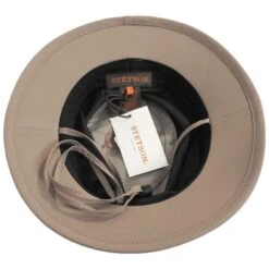 Stetson Clipper Brushed Microfiber Safari Fedora Hat -Fashion Hat Discount Store 466949