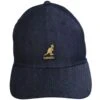 Kangol Logo Denim FlexFit Fitted Baseball Cap