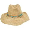 Ibiza Crochet Raffia Straw Western Hat -Fashion Hat Discount Store 467465