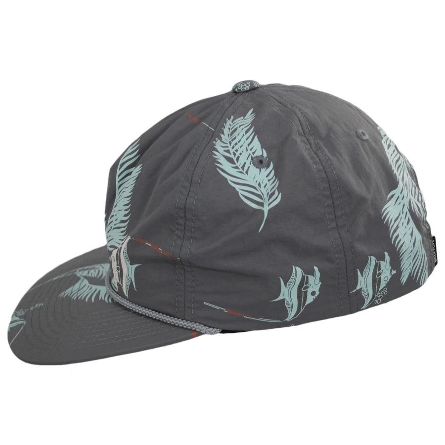 Henshaw MP Print Nylon Snapback Baseball Cap 4 Henshaw MP Print Nylon Snapback Baseball Cap - Image 2