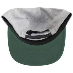 Oath III Snapback Baseball Cap - Gray And Green -Fashion Hat Discount Store 468432