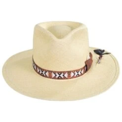 RENEGADE Foss Panama Straw Fedora Hat