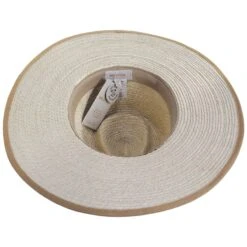 Jo Palm Straw Rancher Fedora Hat -Fashion Hat Discount Store 469220