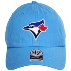 '47 BRAND Toronto Blue Jays MLB Clean Up Strapback Baseball Cap Dad Hat
