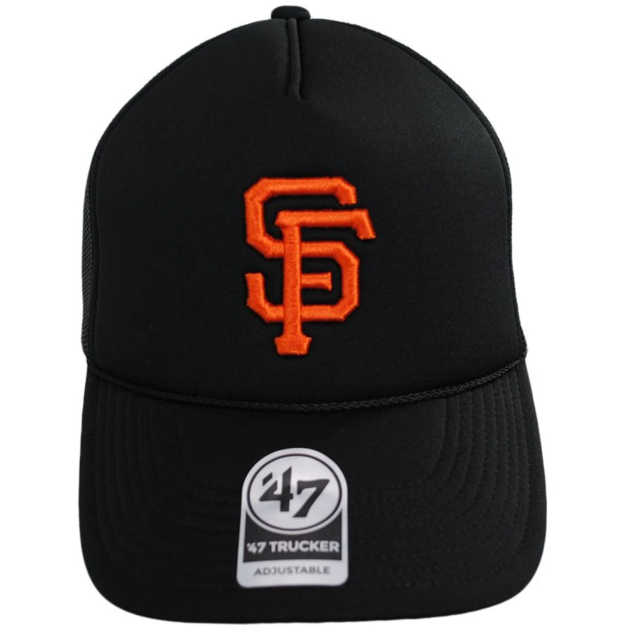 '47 BRAND San Franisco Giants MLB Foam Mesh Trucker Snapback Baseball Cap 3 '47 BRAND San Franisco Giants MLB Foam Mesh Trucker Snapback Baseball Cap
