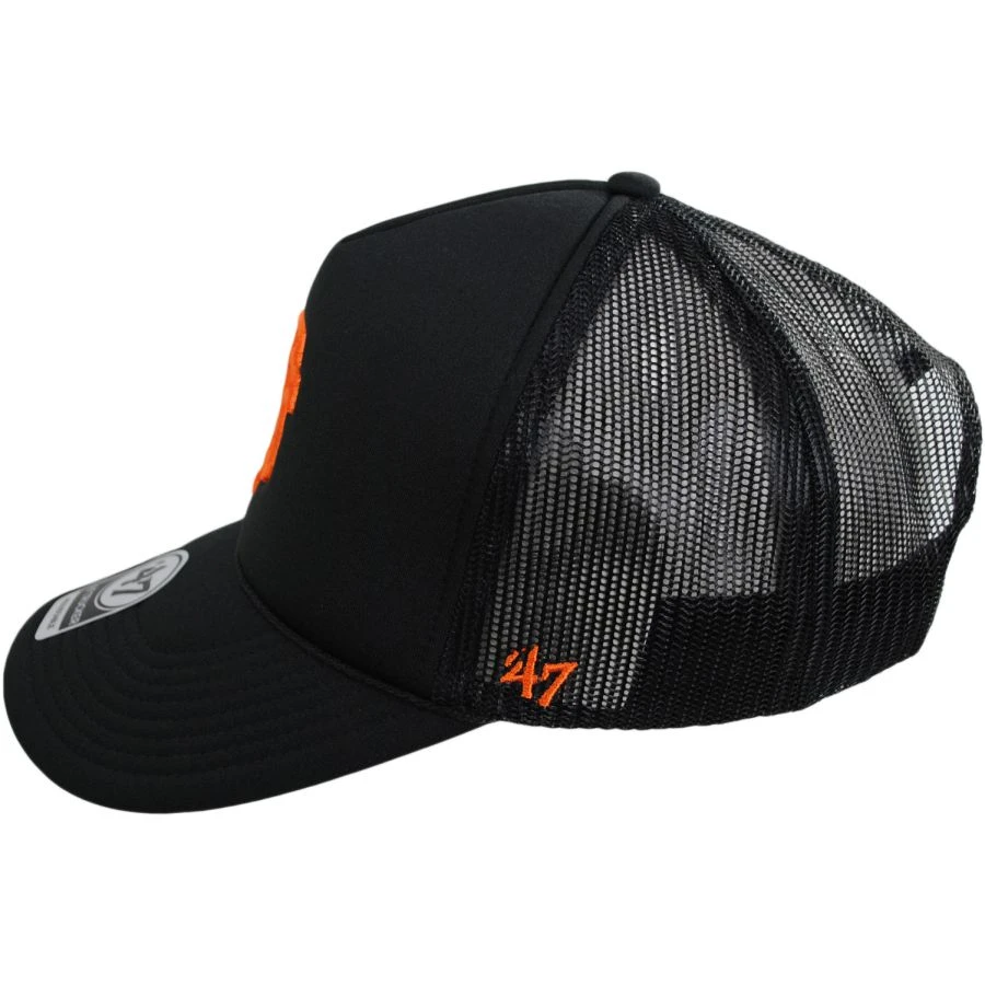'47 BRAND San Franisco Giants MLB Foam Mesh Trucker Snapback Baseball Cap 4 '47 BRAND San Franisco Giants MLB Foam Mesh Trucker Snapback Baseball Cap - Image 2