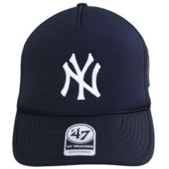'47 BRAND New York Yankees MLB Foam Mesh Trucker Snapback Baseball Cap