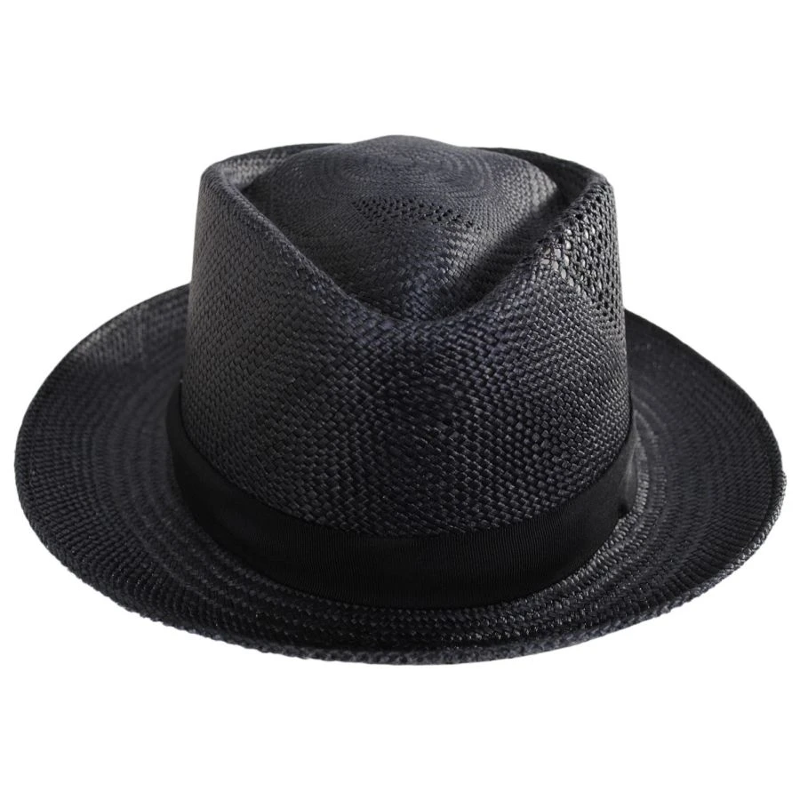 Bailey Hurtle Panama Straw Fedora Hat 3 Bailey Hurtle Panama Straw Fedora Hat