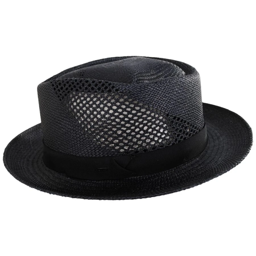 Bailey Hurtle Panama Straw Fedora Hat 4 Bailey Hurtle Panama Straw Fedora Hat - Image 2