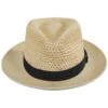 Bailey Racer Panama Straw Fedora Hat