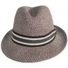 Bailey Salem Braided Toyo Straw Fedora Hat