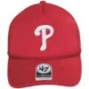 '47 BRAND Philadelphia Phillies MLB Foam Mesh Trucker Snapback Baseball Cap -Fashion Hat Discount Store 471009