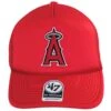 '47 BRAND Los Angeles Angels MLB Foam Mesh Trucker Snapback Baseball Cap -Fashion Hat Discount Store 471099