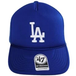 '47 BRAND Los Angeles Dodgers MLB Foam Mesh Trucker Snapback Baseball Cap
