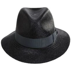 Jacques Grade 3 Panama Safari Fedora Hat